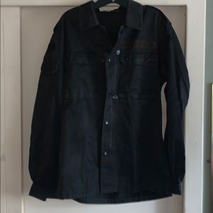 Black Military Style Jacket